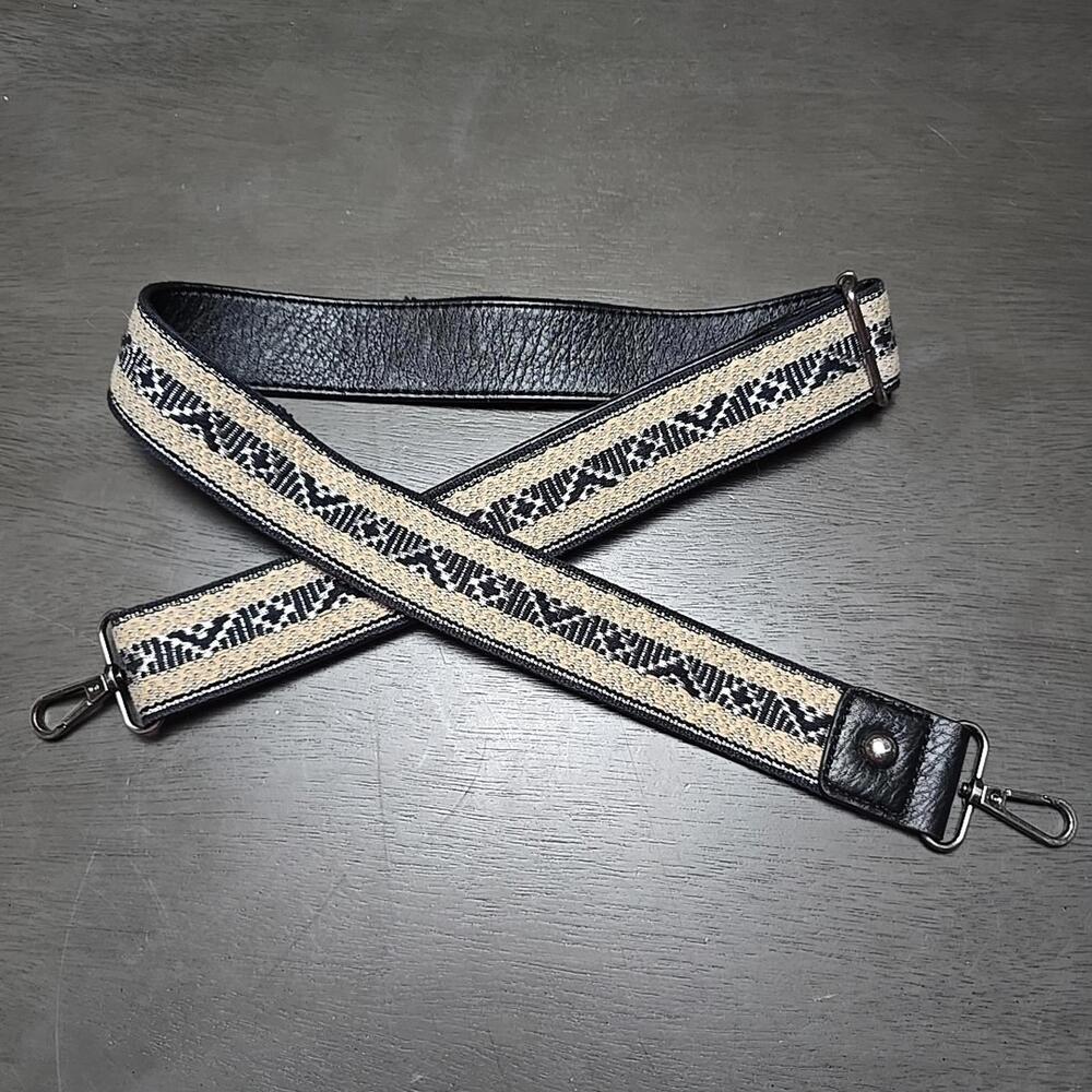Adjustable Replacement Bag Strap Purse Crossbody Guitar Style 1.5 Inch Wide